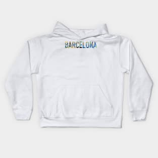 Barcelona Park Guell Kids Hoodie